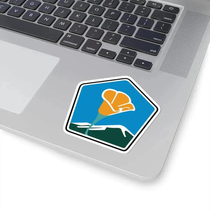 California Scenic (California) (Road Sign) STICKER Vinyl Kiss-Cut Decal - The Sticker Space