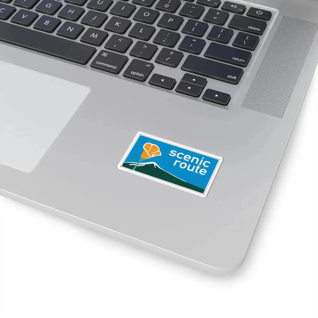 California Scenic Large (California) (Road Sign) STICKER Vinyl Kiss-Cut Decal - The Sticker Space
