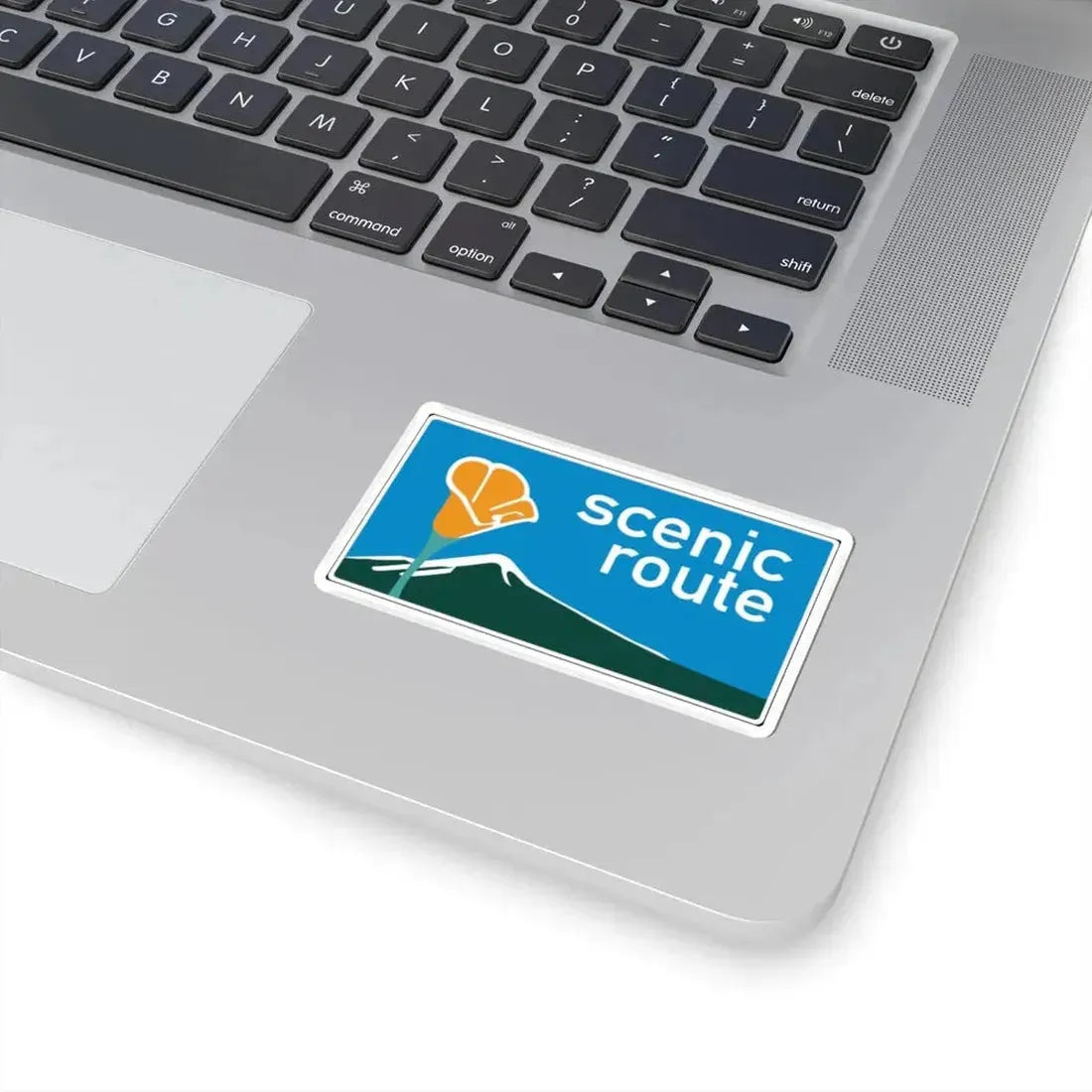 California Scenic Large (California) (Road Sign) STICKER Vinyl Kiss-Cut Decal - The Sticker Space