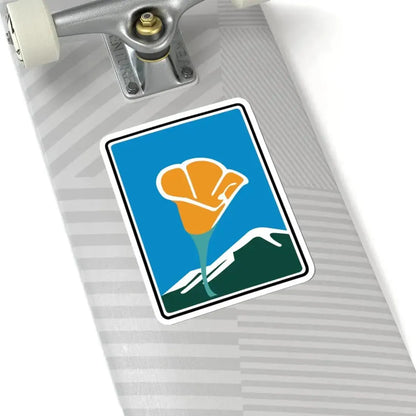 California Scenic State (California) (Road Sign) STICKER Vinyl Kiss-Cut Decal - The Sticker Space