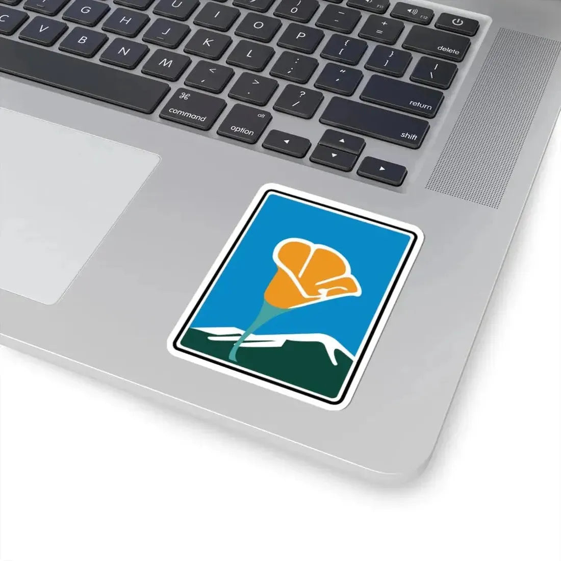 California Scenic State (California) (Road Sign) STICKER Vinyl Kiss-Cut Decal - The Sticker Space