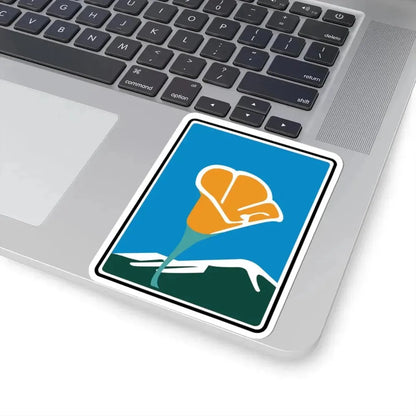 California Scenic State (California) (Road Sign) STICKER Vinyl Kiss-Cut Decal - The Sticker Space