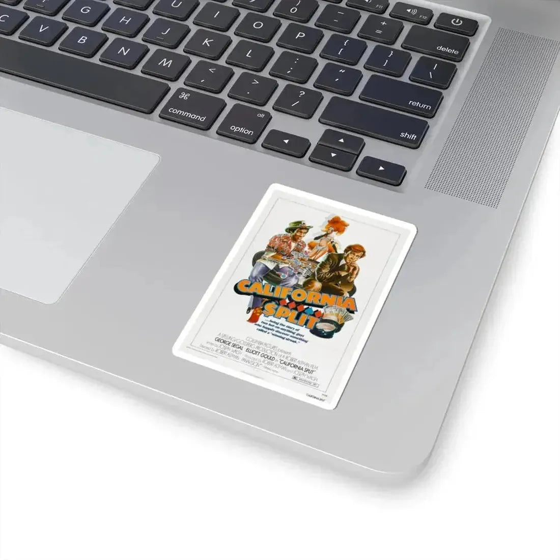 California Split 1974 Movie Poster - STICKER Vinyl Kiss-Cut Decal - The Sticker Space