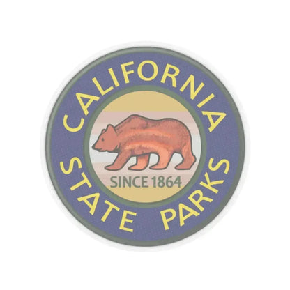 California State Park Ranger - STICKER Vinyl Kiss-Cut Decal 3 Inch Transparent - The Sticker Space