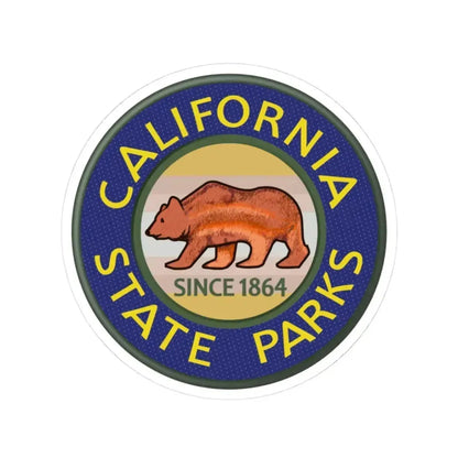 California State Park Ranger - STICKER Vinyl Kiss-Cut Decal 3 Inch White - The Sticker Space