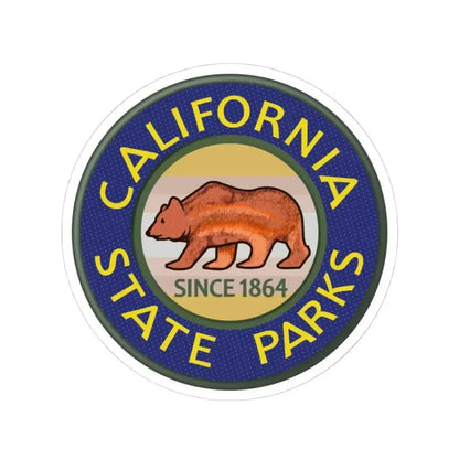 California State Park Ranger - STICKER Vinyl Kiss-Cut Decal 4 Inch White - The Sticker Space