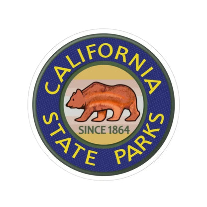 California State Park Ranger - STICKER Vinyl Kiss-Cut Decal 6 Inch White - The Sticker Space