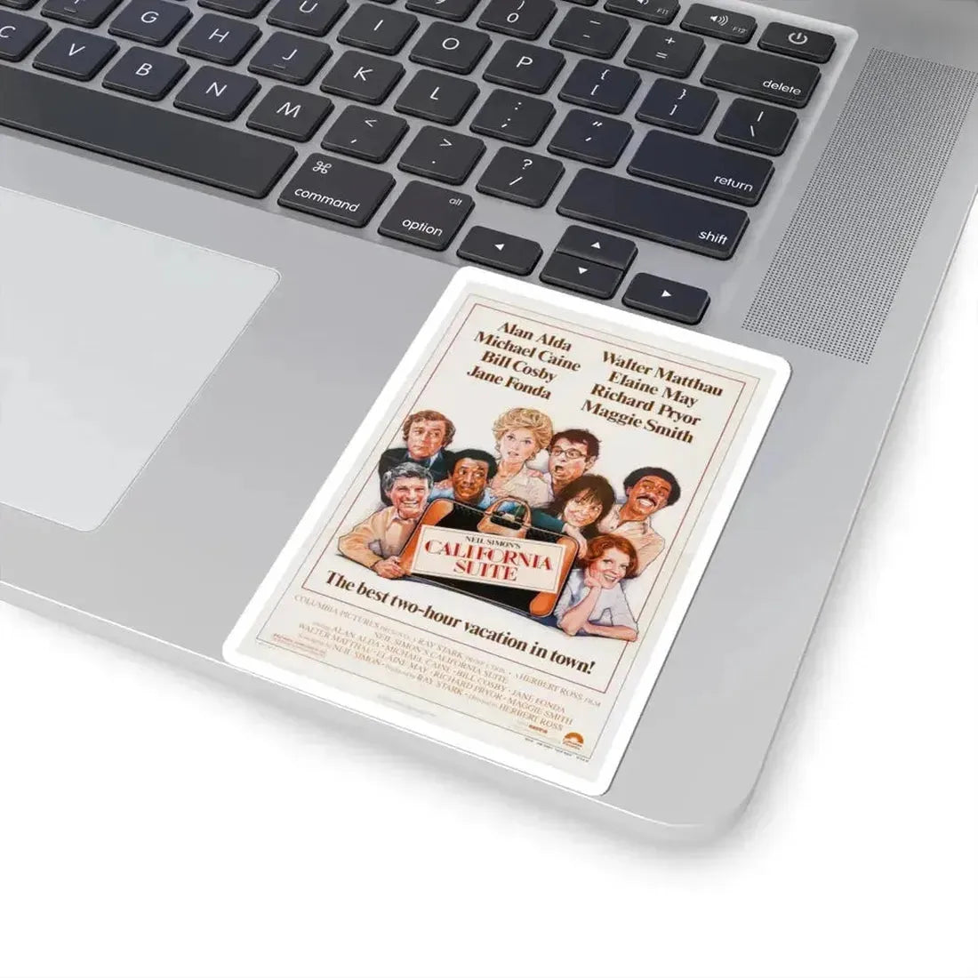 California Suite 1978 Movie Poster - STICKER Vinyl Kiss-Cut Decal - The Sticker Space