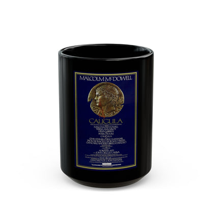 CALIGULA 1979 Movie Poster - Black Coffee Mug-15oz-The Sticker Space