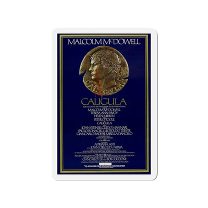 CALIGULA 1979 Movie Poster - Die-Cut Magnet-3" x 3"-The Sticker Space