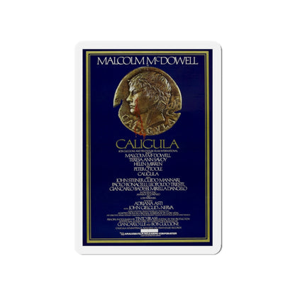 CALIGULA 1979 Movie Poster - Die-Cut Magnet-4" x 4"-The Sticker Space