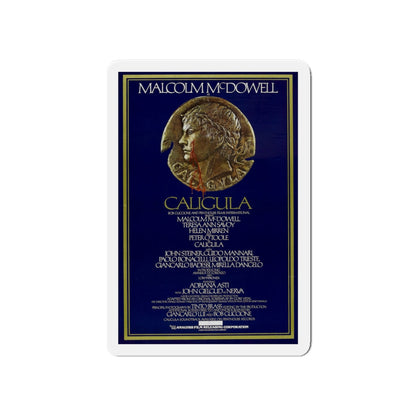 CALIGULA 1979 Movie Poster - Die-Cut Magnet-5" x 5"-The Sticker Space