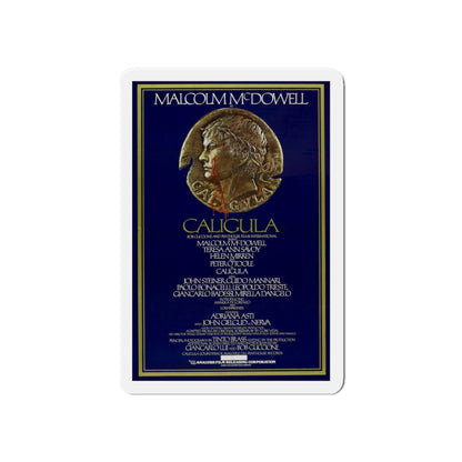 CALIGULA 1979 Movie Poster - Die-Cut Magnet-6 × 6"-The Sticker Space