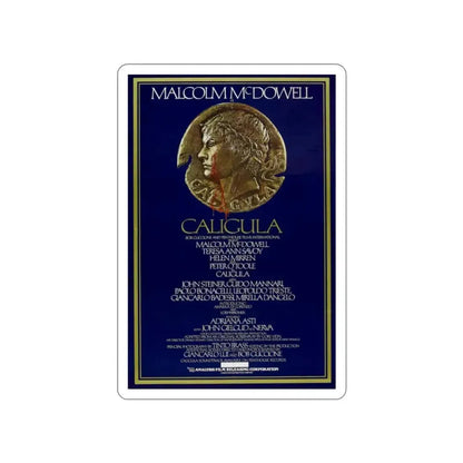 CALIGULA 1979 Movie Poster STICKER Vinyl Die-Cut Decal - The Sticker Space