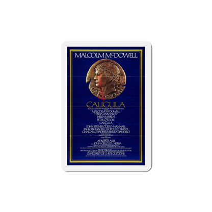 Caligula 1980 Movie Poster Die-Cut Magnet-3" x 3"-The Sticker Space