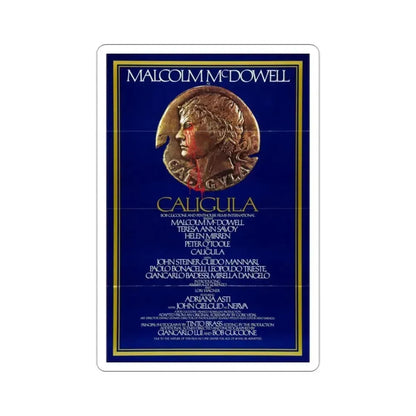 Caligula 1980 Movie Poster STICKER Vinyl Die-Cut Decal - The Sticker Space