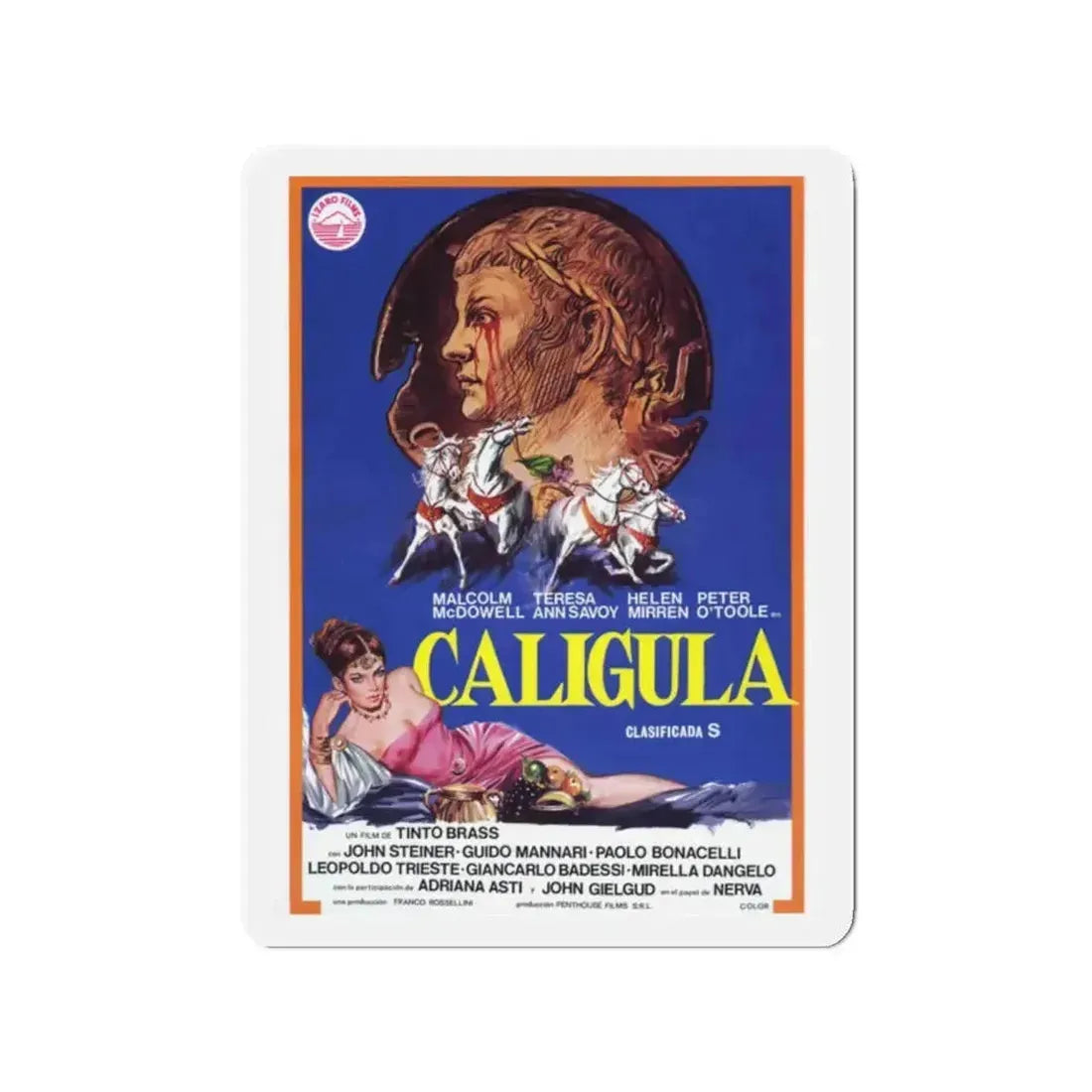 CALIGULA (2) 1979 Movie Poster - Refrigerator Magnet - The Sticker Space