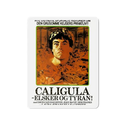CALIGULA THE UNTOLD STORY (DANISH) 1982 Movie Poster - Refrigerator Magnet - The Sticker Space