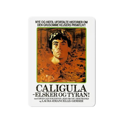 CALIGULA THE UNTOLD STORY (DANISH) 1982 Movie Poster - Refrigerator Magnet - The Sticker Space