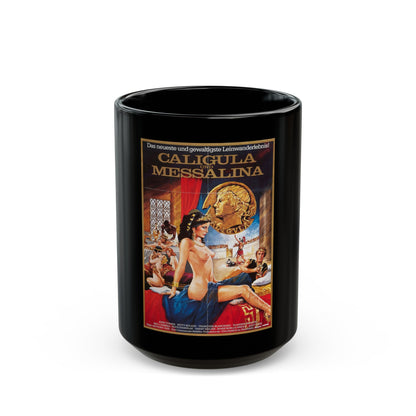 CALIGULA UND MESSALINA 1981 Movie Poster - Black Coffee Mug-15oz-The Sticker Space