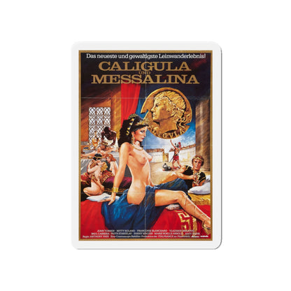 CALIGULA UND MESSALINA 1981 Movie Poster - Die-Cut Magnet-5" x 5"-The Sticker Space