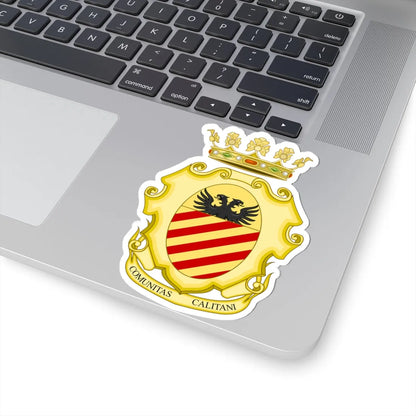 Calizzano-Stemma (Italy) (Coat of Arms) STICKER Vinyl Kiss-Cut Decal - The Sticker Space
