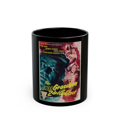 CALL GIRLS 1957 Movie Poster - Black Coffee Mug-11oz-The Sticker Space