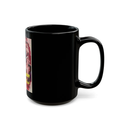 CALL GIRLS 1957 Movie Poster - Black Coffee Mug-The Sticker Space