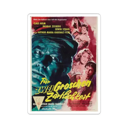 CALL GIRLS 1957 Movie Poster - STICKER Vinyl Kiss-Cut Decal 3 Inch White - The Sticker Space