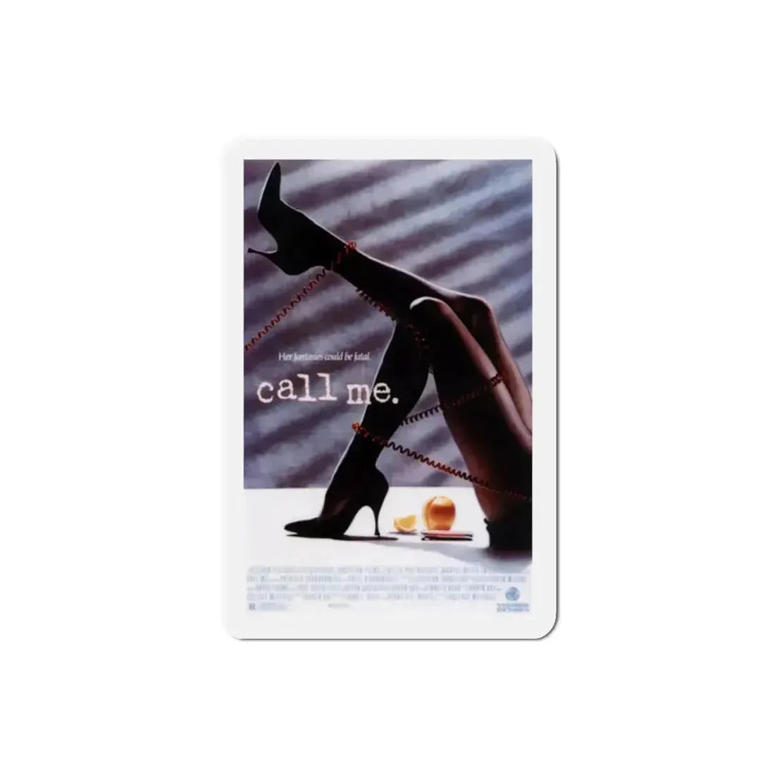 Call Me 1988 Movie Poster Refrigerator Magnet - The Sticker Space