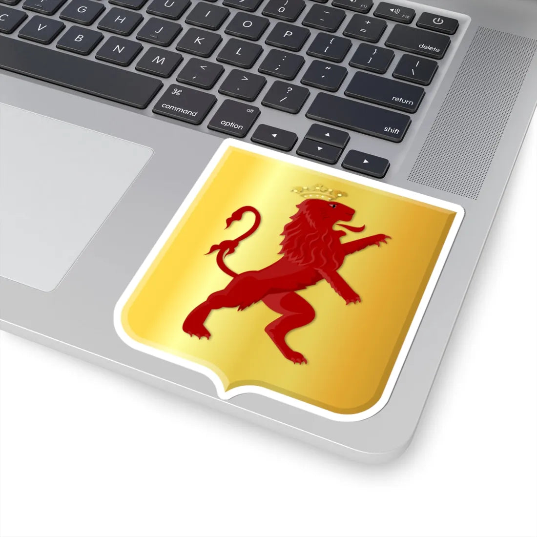 Callantsoog wapen (Netherlands) (Coat of Arms) STICKER Vinyl Kiss-Cut Decal - The Sticker Space