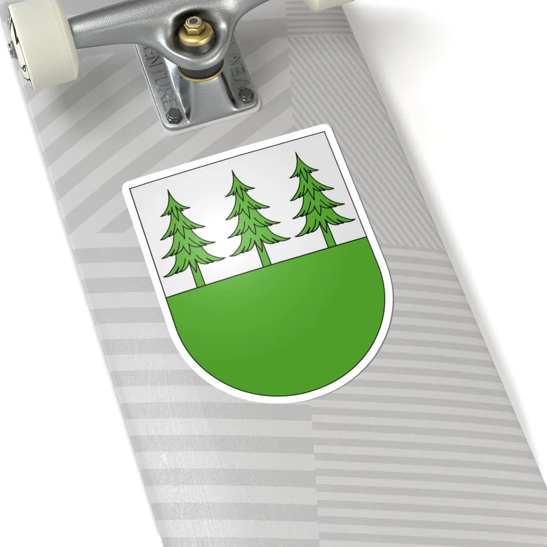 Calpiogna-coat of arms (Switzerland) (Coat of Arms) STICKER Vinyl Kiss-Cut Decal - The Sticker Space