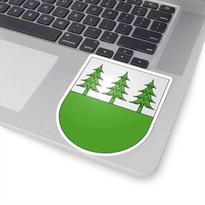 Calpiogna-coat of arms (Switzerland) (Coat of Arms) STICKER Vinyl Kiss-Cut Decal - The Sticker Space