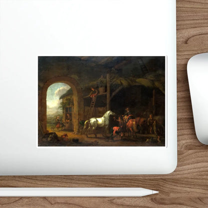 SKU:24474455035889283755 Sticker types:White Shape:Die-Cut Sizes:6" × 6"