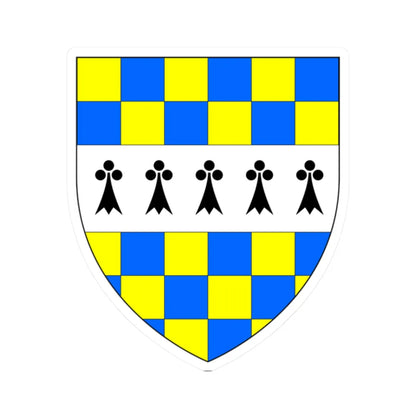 Calthorpe Baron Calthorpe arms (England) (Coat of Arms) STICKER Vinyl Kiss-Cut Decal 2 Inch White - The Sticker Space