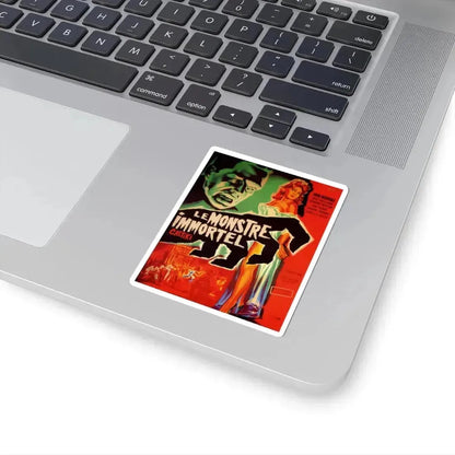 CALTIKI (FRENCH) 1959 Movie Poster - STICKER Vinyl Kiss-Cut Decal - The Sticker Space