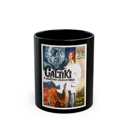 CALTIKI (Italian) 1959 Movie Poster - Black Coffee Mug-11oz-The Sticker Space