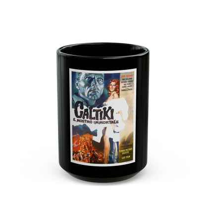 CALTIKI (Italian) 1959 Movie Poster - Black Coffee Mug-15oz-The Sticker Space