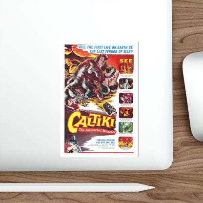 CALTIKI THE IMMORTAL MONSTER 1959 Movie Poster STICKER Vinyl Die-Cut Decal-The Sticker Space