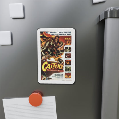 Caltiki the Immortal Monster 1960 Movie Poster Die-Cut Magnet-The Sticker Space