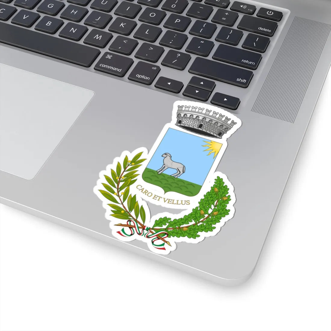 Calvello-Stemma (Italy) (Coat of Arms) STICKER Vinyl Kiss-Cut Decal - The Sticker Space