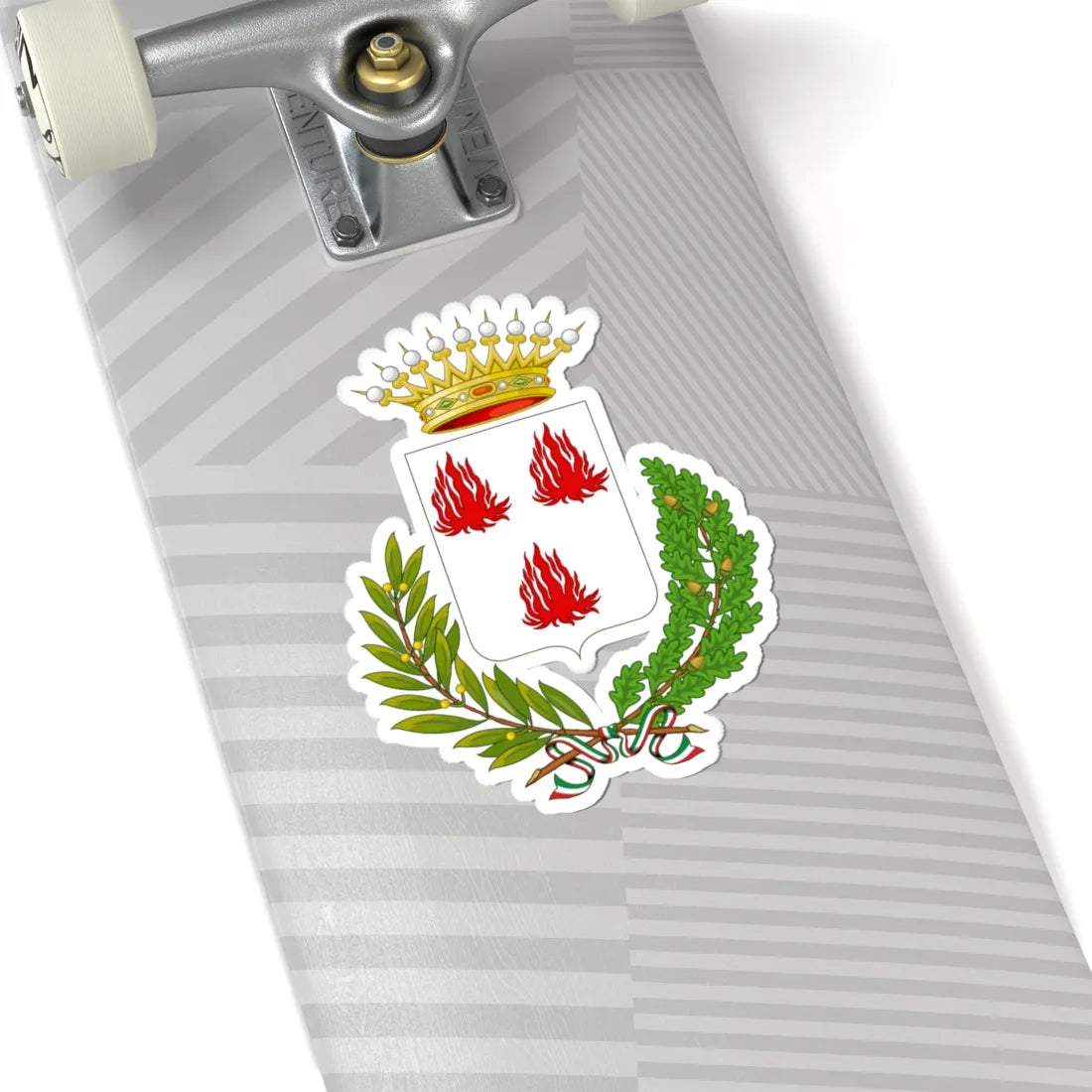 Calvi dellUmbria-Stemma (Italy) (Coat of Arms) STICKER Vinyl Kiss-Cut Decal - The Sticker Space