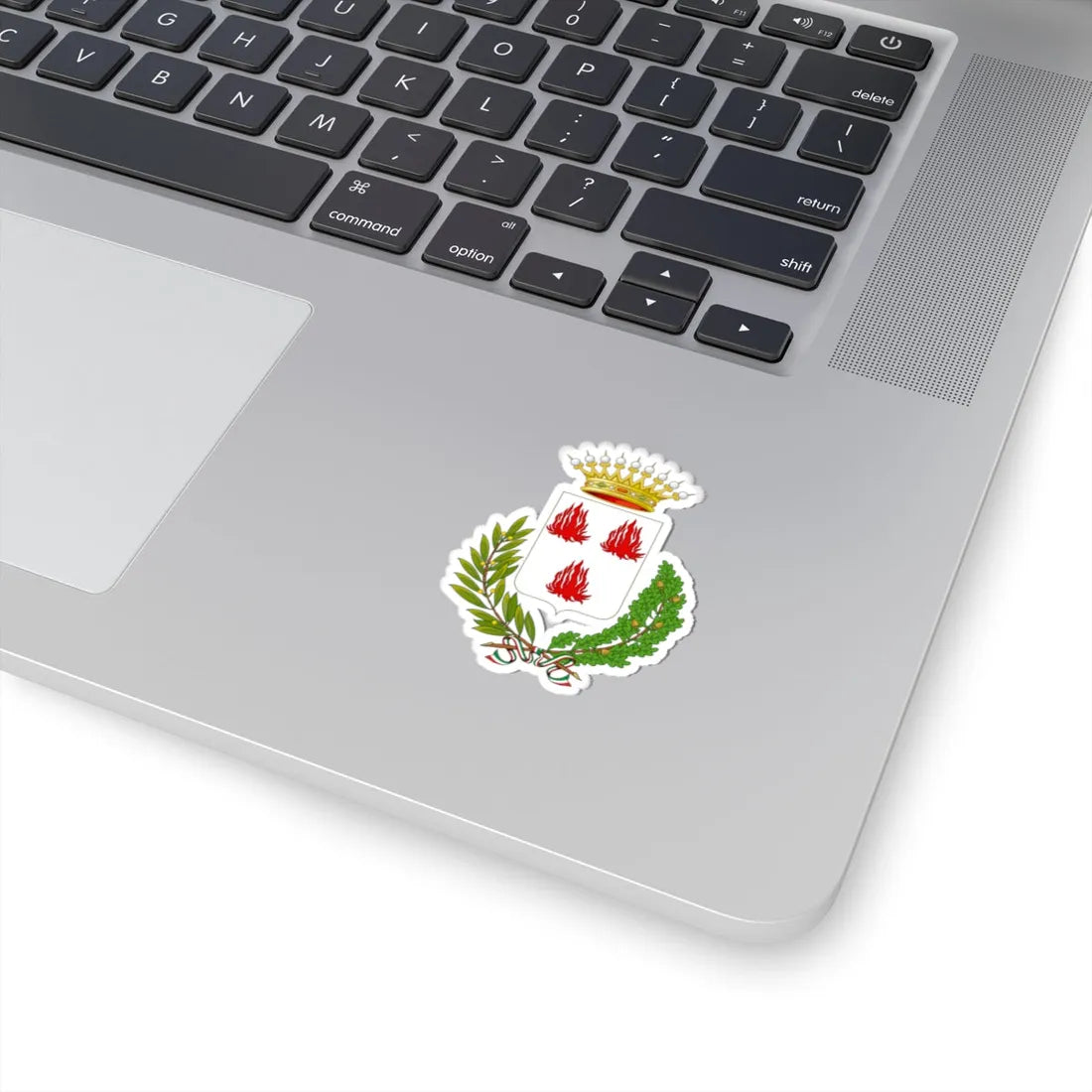 Calvi dellUmbria-Stemma (Italy) (Coat of Arms) STICKER Vinyl Kiss-Cut Decal - The Sticker Space