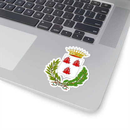 Calvi dellUmbria-Stemma (Italy) (Coat of Arms) STICKER Vinyl Kiss-Cut Decal - The Sticker Space