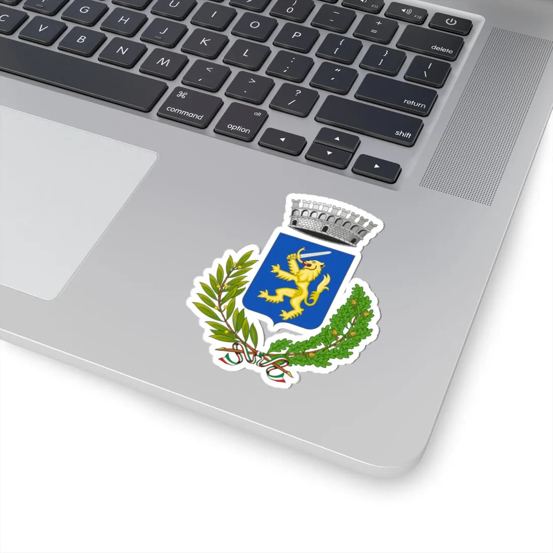 Calvi Italia-Stemma (Italy) (Coat of Arms) STICKER Vinyl Kiss-Cut Decal - The Sticker Space