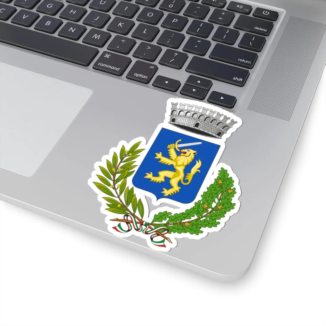Calvi Italia-Stemma (Italy) (Coat of Arms) STICKER Vinyl Kiss-Cut Decal - The Sticker Space