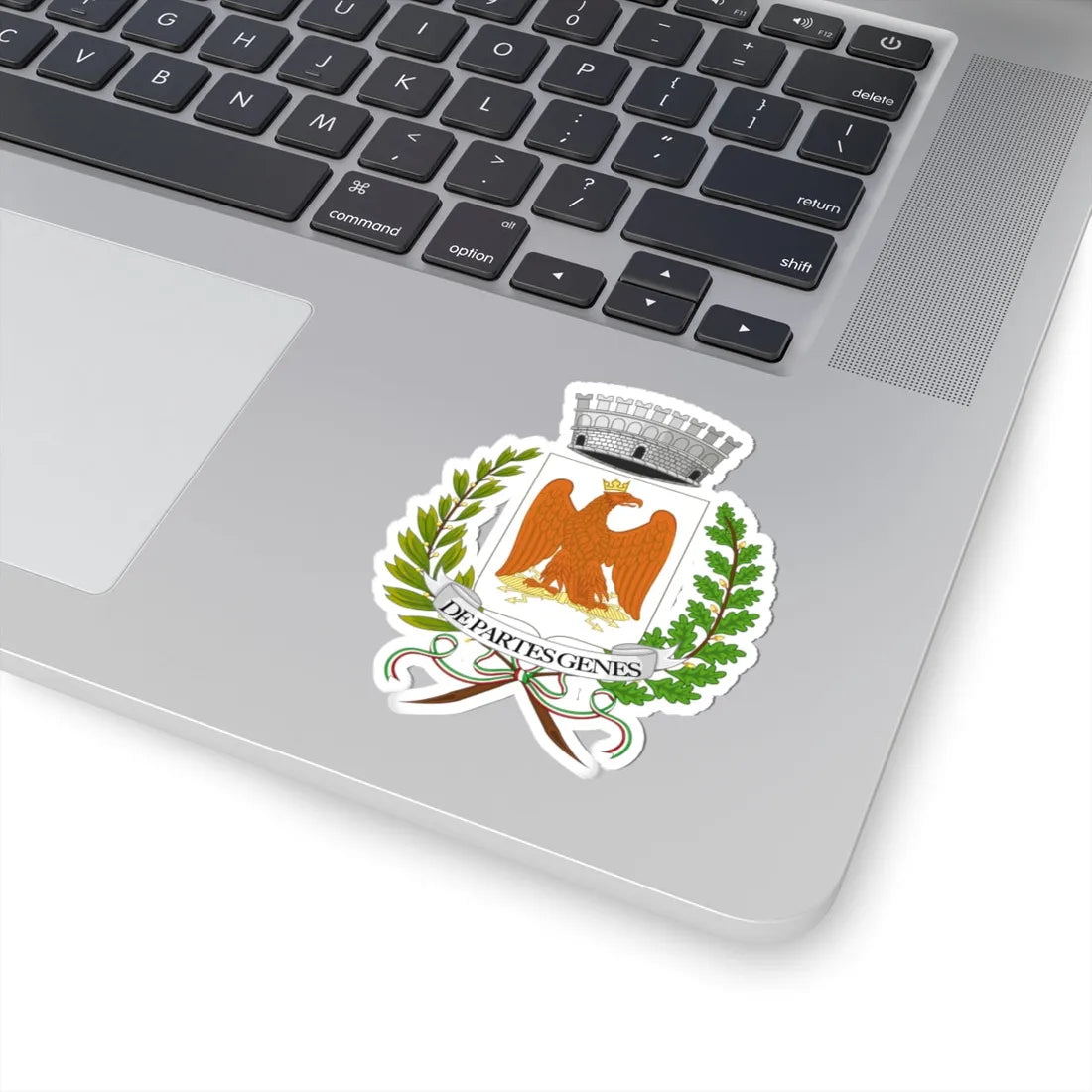 Calvignano-Stemma (Italy) (Coat of Arms) STICKER Vinyl Kiss-Cut Decal - The Sticker Space