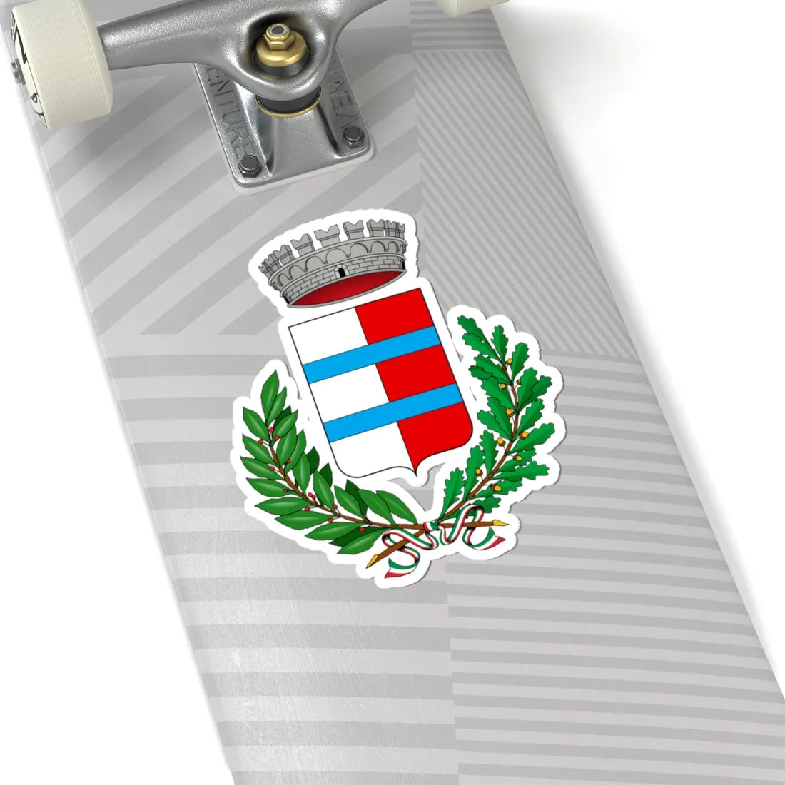 Calvignasco-Stemma (Italy) (Coat of Arms) STICKER Vinyl Kiss-Cut Decal - The Sticker Space