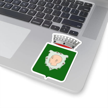 Calvizzano stemma (Italy) (Coat of Arms) STICKER Vinyl Kiss-Cut Decal - The Sticker Space