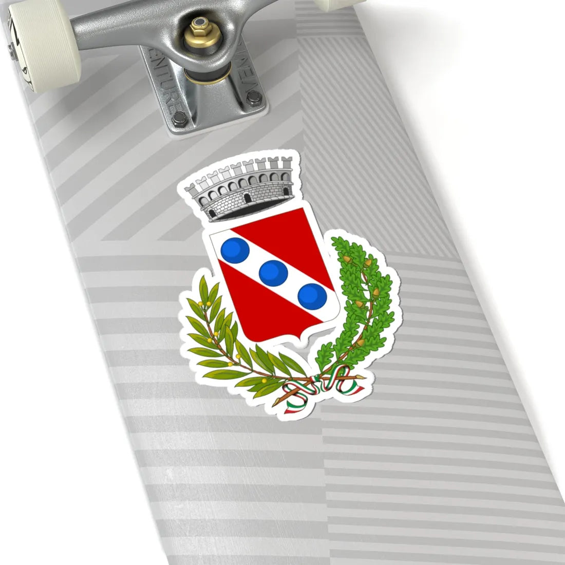 Camaiore-Stemma (Italy) (Coat of Arms) STICKER Vinyl Kiss-Cut Decal - The Sticker Space